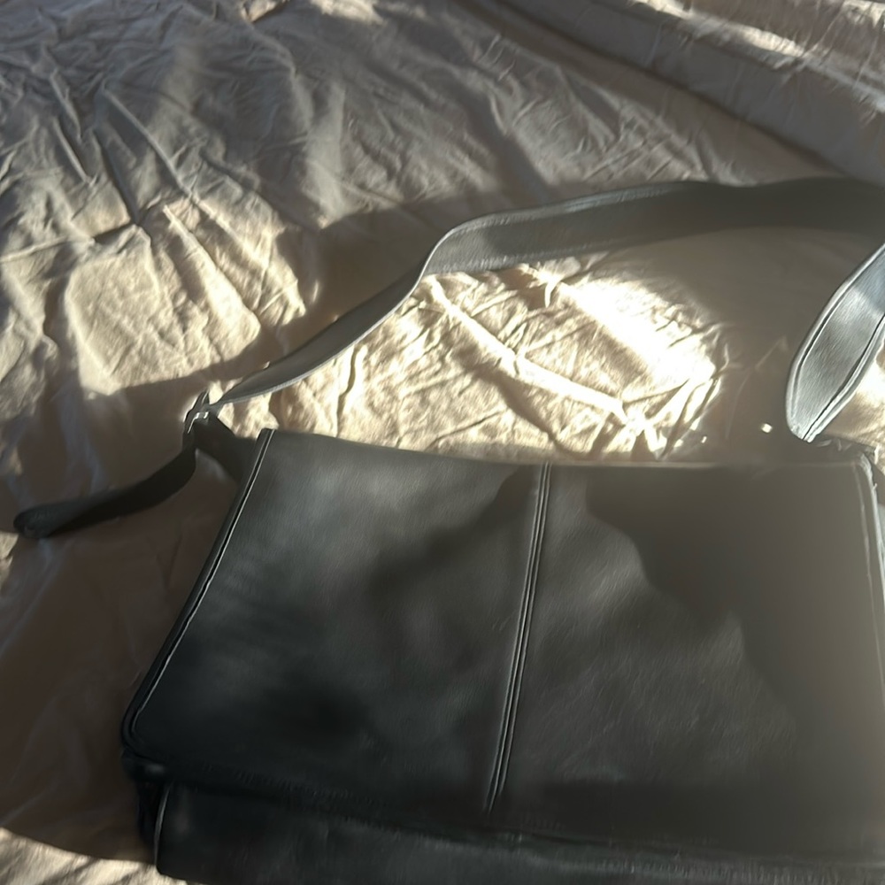 Used Coach messenger bag
